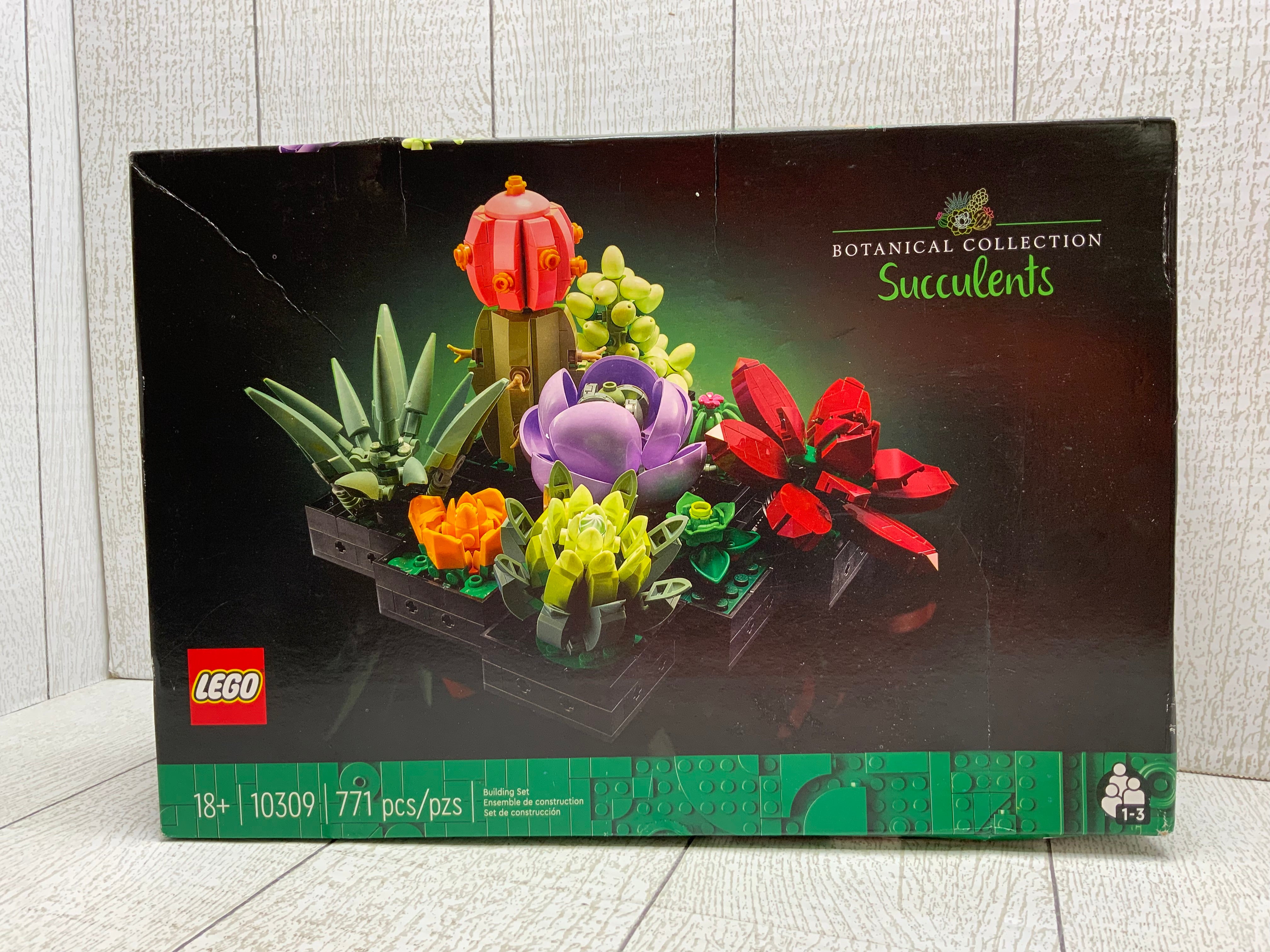 LEGO Icons Succulents 10309 Artificial Plants Set for Adults (8026637041902)